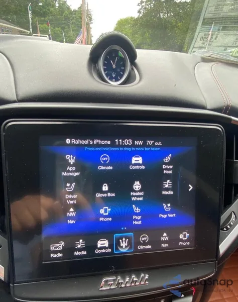 2018 Maserati Ghibli S from USA, damaged, VIN ZAM57YTL2J1270859